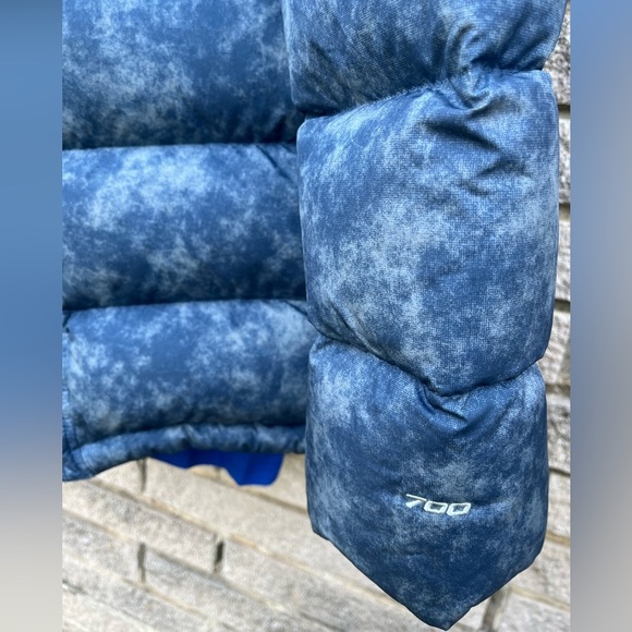 North Face Mens Medium Blue 96 Nuptse Puffer Jacket 700 coat - Picture 2 of 10